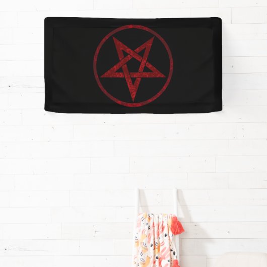 Banderoles Pentagram Red Devil (Insitu)