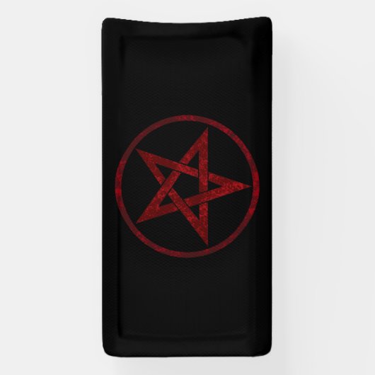Banderoles Pentagram Red Devil (Verticale)