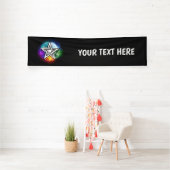 Banderoles pentagramme du Wiccan (Insitu)