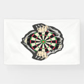 Banderoles Percée vers le Bullseye - Ultimate Dartboard (Horizontal)