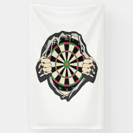 Banderoles Percée vers le Bullseye - Ultimate Dartboard (Vertical)