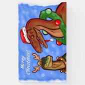 Banderoles Père Noël Claws (Vertical)