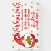 Banderoles Père Noël Gnome (Vertical)