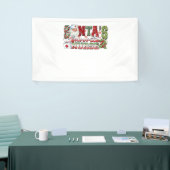 Banderoles Père Noël Infirmière Favorite, Joyeuse Infirmière, (Salon professionnel)