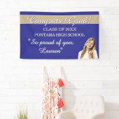 Banderoles Perfect Graduation Congrats BANNER (En situation)