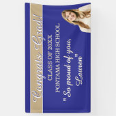 Banderoles Perfect Graduation Congrats BANNER (Vertical)