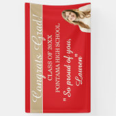 Banderoles Perfect Graduation Congrats BANNER (Vertical)