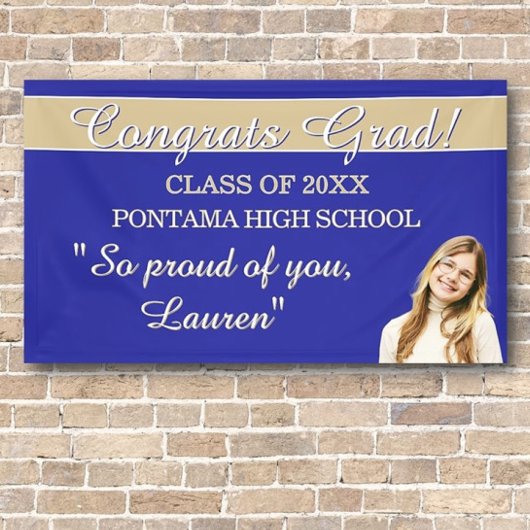 Banderoles Perfect Graduation Congrats BANNER