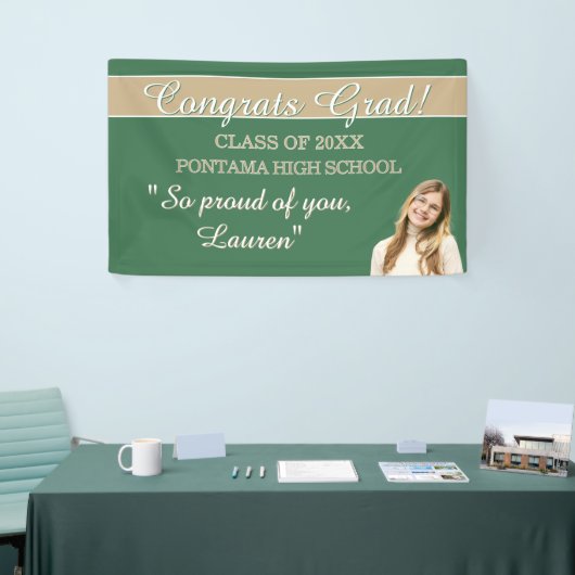Banderoles Perfect Graduation Congrats BANNER (Salon professionnel)