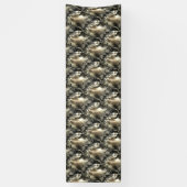 Banderoles Perles dorées (Vertical)