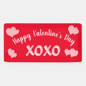 Banderoles Personalized XOXO Valentine’s Day (Horizontal)