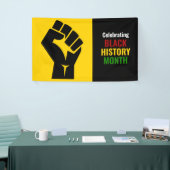 Banderoles Personnalisable Célébration du Mois de l'histoire  (Salon professionnel)