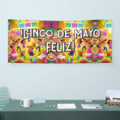 Banderoles Personnalisable ! Cinco de Mayo Fleliz ! (Salon professionnel)