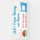 Banderoles Personnalisation de la couture sur mesure (Vertical)