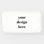 Banderoles Personnalisé sur mesure (Horizontal)