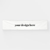 Banderoles Personnalisé sur mesure (Horizontal)