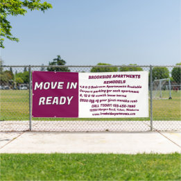 Banderoles Personnaliser Appartements à Louer Détails Réels D