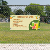 Banderoles Personnaliser Citrus Pour Vendre Fruit Stand Small (Insitu)