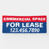 Banderoles Personnaliser Espace Commercial Pour La Location G (Horizontal)