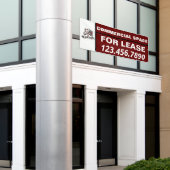 Banderoles Personnaliser Espace commercial pour location Logo (Bâtiment extérieur)