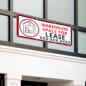 Banderoles Personnaliser Espace entrepôt pour clôture de loca (Bâtiment extérieur)