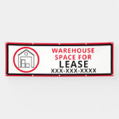 Banderoles Personnaliser Espace entrepôt pour clôture de loca (Horizontal)