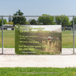 Banderoles Personnaliser la promotion de l'entreprise de pulv