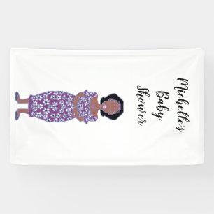 Banderoles Personnaliser le Baby shower de la femme Michelle