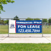 Banderoles Personnaliser le logo de la société d'espace comme (Insitu)