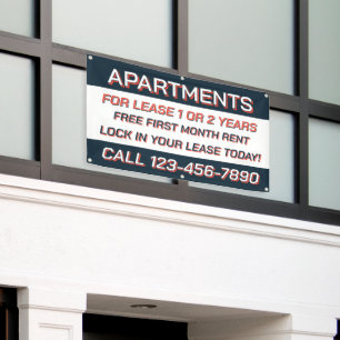 Banderoles Personnaliser les appartements à louer ou en locat