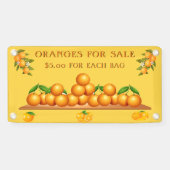 Banderoles Personnaliser Les Oranges À Vendre Orange Grove (Horizontal)