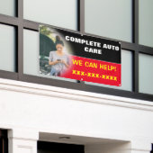 Banderoles Personnaliser les soins auto complets Nous pouvons (Bâtiment extérieur)