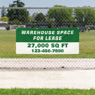 Banderoles Personnaliser l'espace d'entrepôt à louer pour l'e