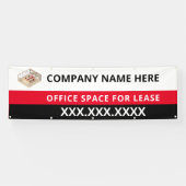 Banderoles Personnaliser l'espace Office pour la location gra (Horizontal)