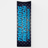 Banderoles Personnaliser Maintenant Embaucher Des Mécaniques  (Vertical)