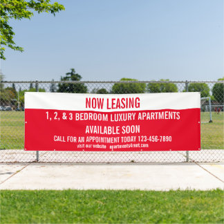 Banderoles Personnaliser maintenant les appartements en locat
