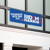 Banderoles Personnaliser Pour Biden/Harris 2020 Vinyl (signe) (Bâtiment extérieur)