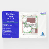 Banderoles Personnaliser pour la vente location ou BTS Site D (Horizontal)