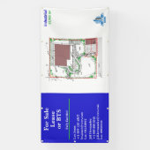 Banderoles Personnaliser pour la vente location ou BTS Site D (Verticale)