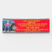 Banderoles Personnaliser Réparation Automatique Freins Tune U (Horizontal)