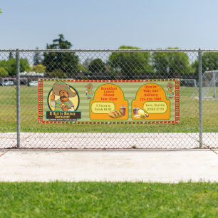 Banderoles Personnaliser Restaurant Mexicain Prix de la boiss