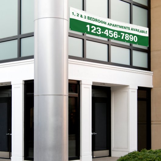 Banderoles Personnaliser un complexe d'appartements grands si (Bâtiment extérieur)