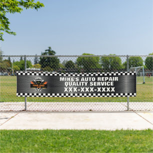 Banderoles Personnalisez Auto Repair Shop Avec Votre Concepti
