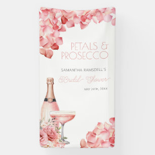 Banderoles Pétales et Rose de poursuites Pink Bubbly