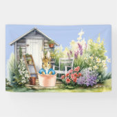 Banderoles Peter the Rabbit Garden Shed (Horizontal)