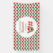 Banderoles Petit Anniversaire de enfant Reindeer (Verticale)