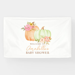 Banderoles Petit Baby shower d'automne Citrouille Personnalis
