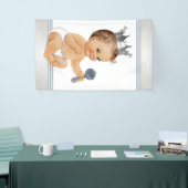 Banderoles Petit Baby shower Prince (Salon professionnel)