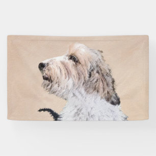 Banderoles Petit Basset Griffon Vendéen Peinture - Chien Art