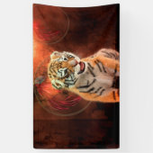 Banderoles Petit bébé mignon de tigre (Vertical)